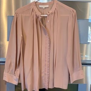 Vanessa Bruno Pink Silk Blouse